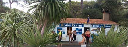 Clubs de plongée Saint Raphael Var, Centre de plongée du dramont