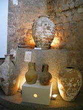 Holiday rental in Saint Raphael var french riviera south of France,roman pottery in the museum