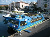 Holiday rental in Saint Raphael var french riviera south of France,the blue boat