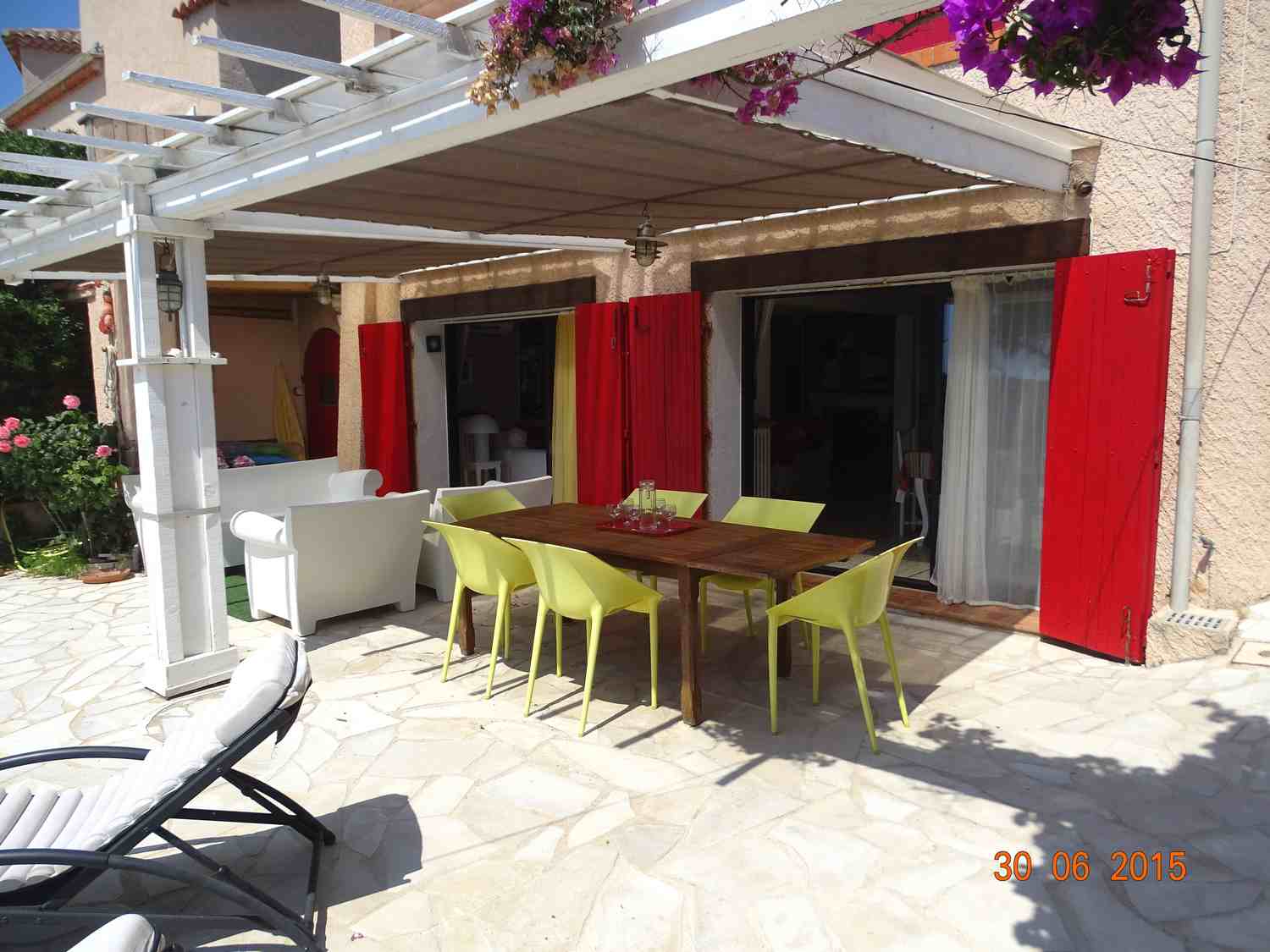 Location maison bord de mer Saint Raphael var cote d'azur