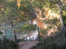 Les plages de l'Esterel,le Saint barthelemy,Le Cap Roux,plages Esterel