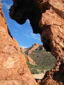 Les plages de l'Esterel,le Saint barthelemy,Le Cap Roux,plages Esterel