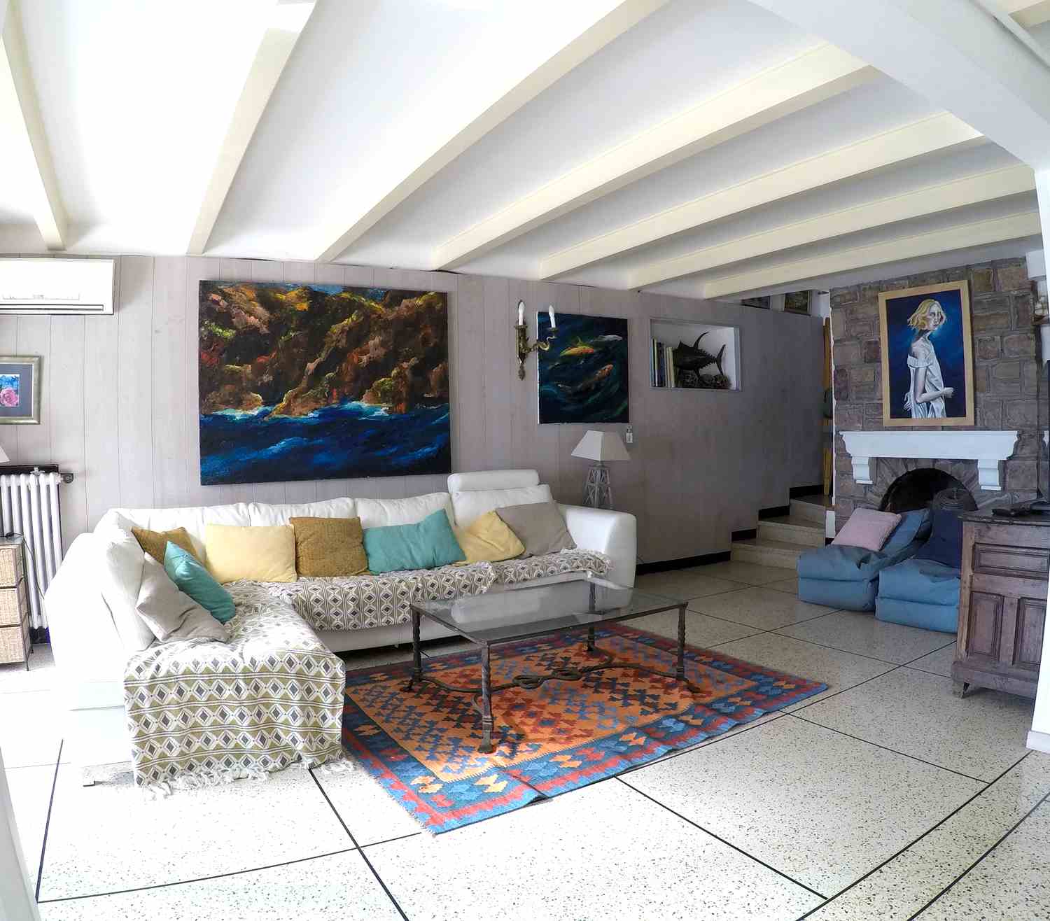 Frankreich Villa direkt am Meer WasseerEigenes Strand Antheor.