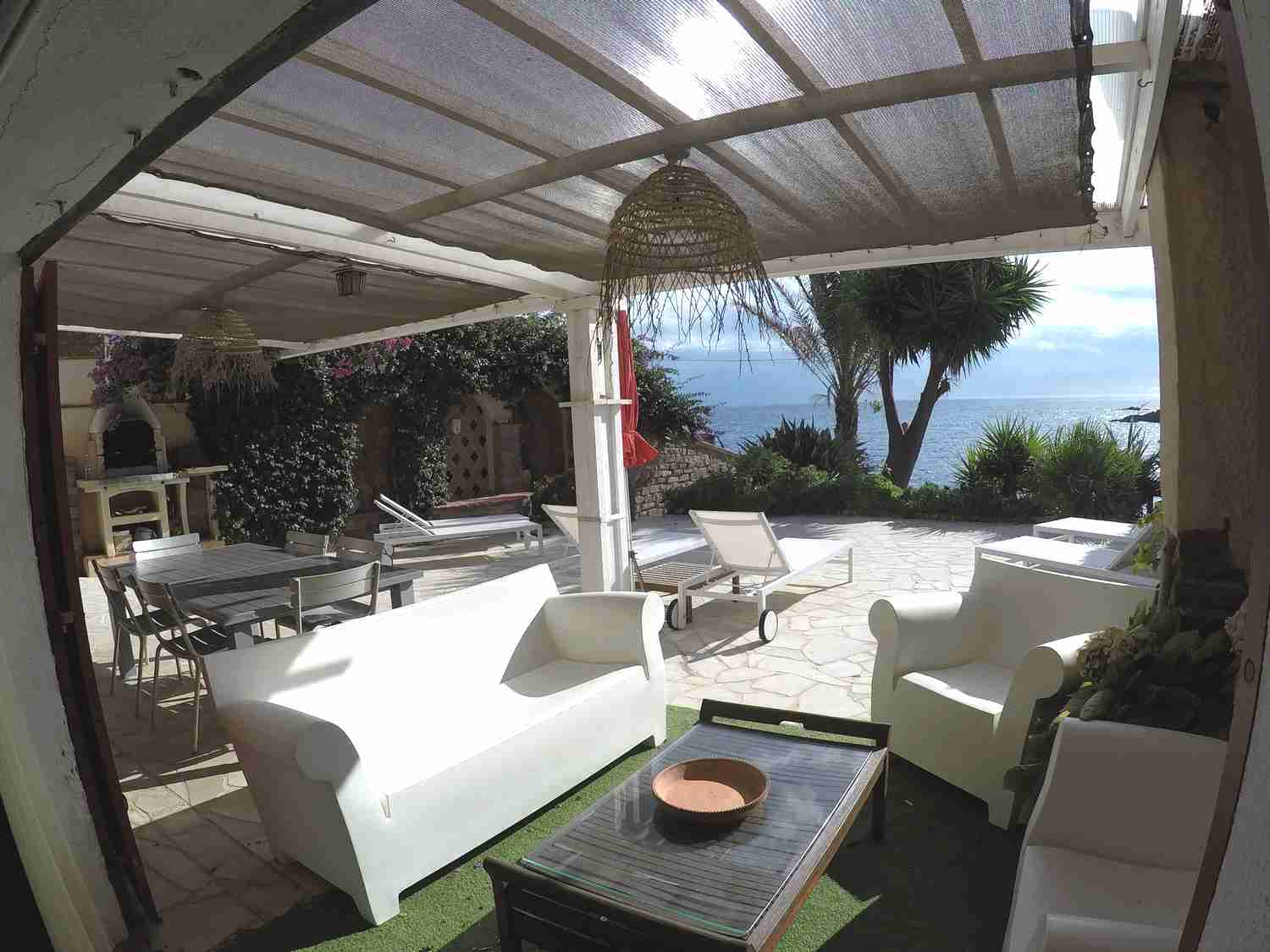 Var accomodations waterfront villa Agay Provence Var.