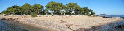 Plages de arène grosse,tortue,pescade,val-fleuri,location saint raphael