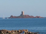 plages de Boulouris sur mer