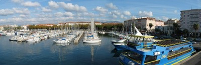 Le port de saint Raphael Var, location vacances Boulouris saint Raphael