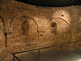 Le musée Archéologique,la Crypte de la vieille église de Saint Raphael location appartements Boulouris Var