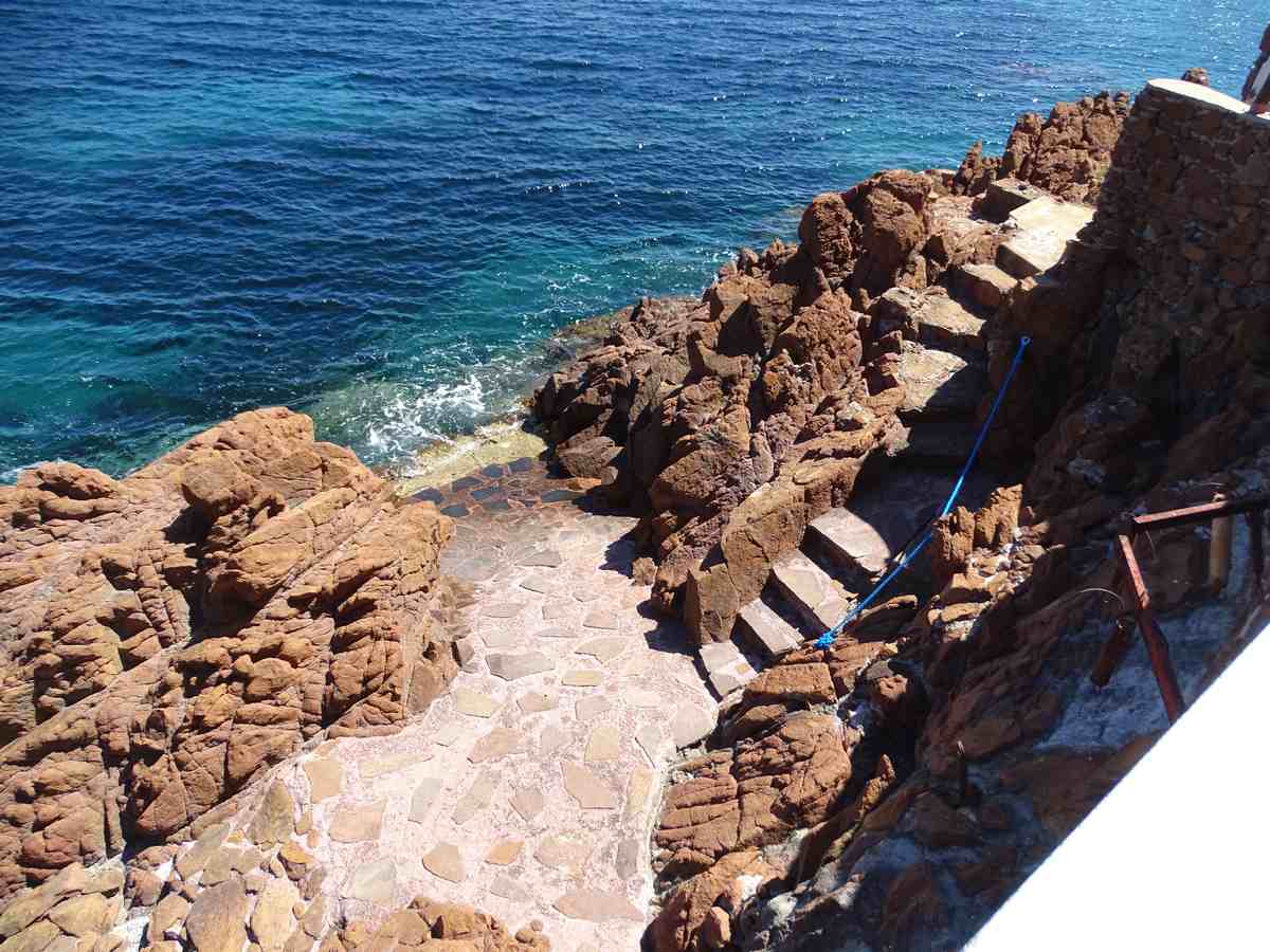 Frankreich Villa direkt am Meer WasseerEigenes Strand Antheor.